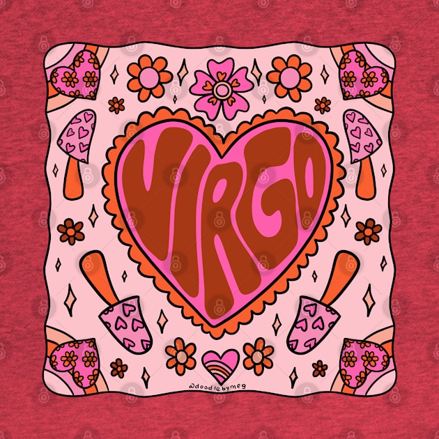 Virgo Heart by Doodle by Meg